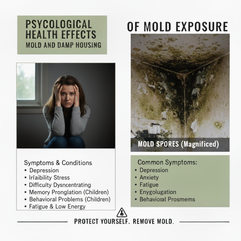 Psychological Health Effects of Mold and Damp Housing