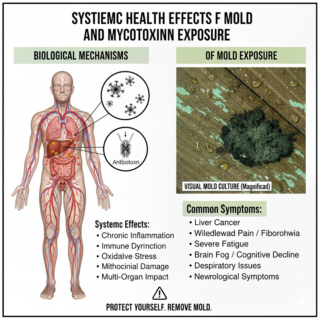 Systemic Health Effects of Mold and Mycotoxin Exposure